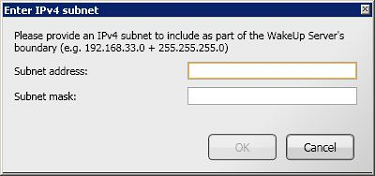 Managing IPv4 subnet details