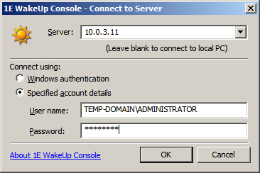 Connect to Server