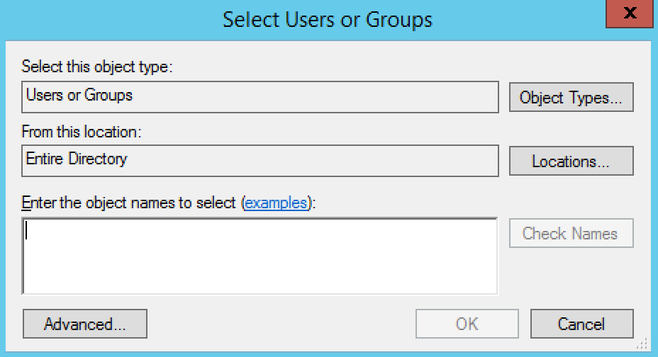 Granting view permissions to users or groups