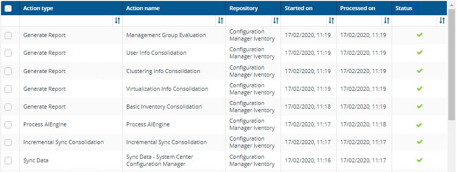 Run Consolidation Reports