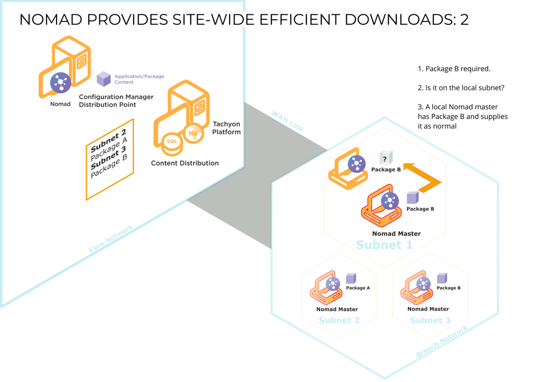 Looking for a package on a local subnet