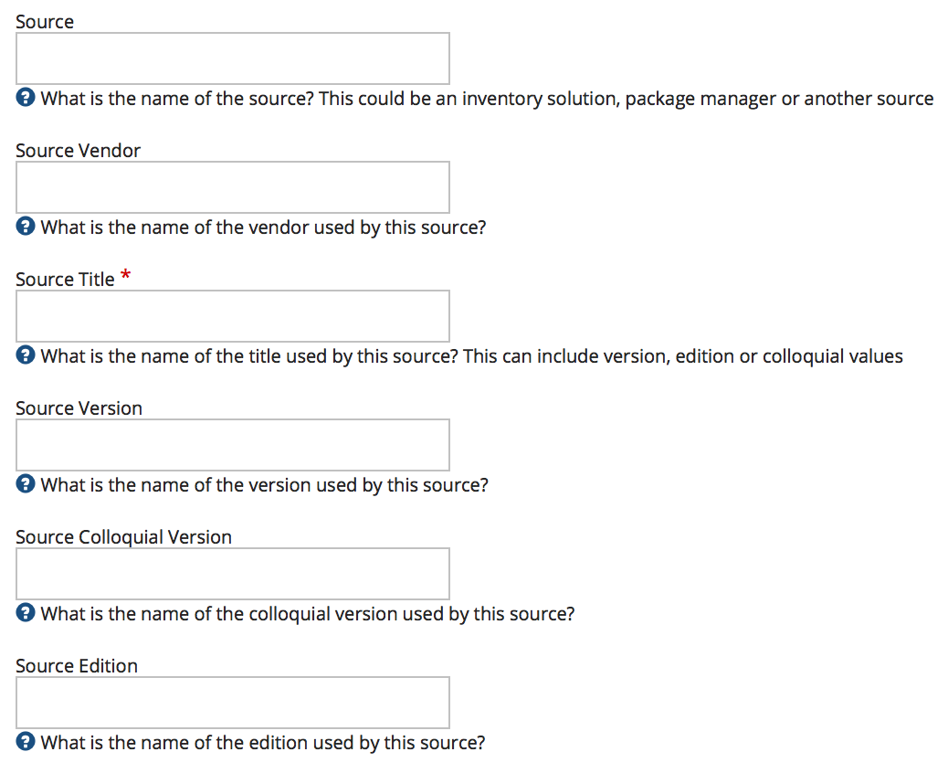 Associating match rules with a particular product version